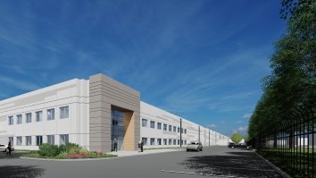 exterior view of data center