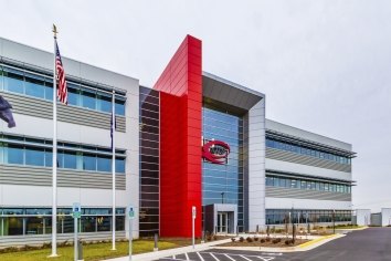 exterior view of data center