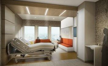 Jeddah General Medicine and Surgical Hospital Inpatient Room Small