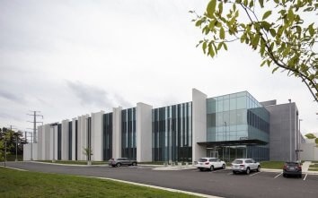 full exterior of data center