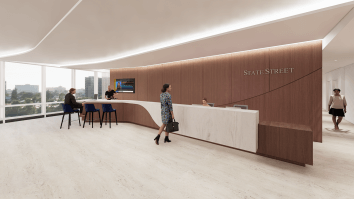 State Street Executive Floor Reception Desk
