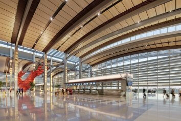 SMF Central Terminal B Interior