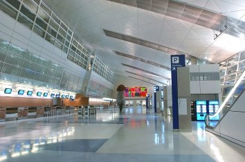 DFW Terminal D Ticketing Lobby