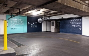 2401 Cedar Springs Signage_Exit