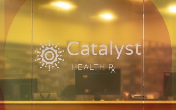 Catalyst Rx Logo Wall