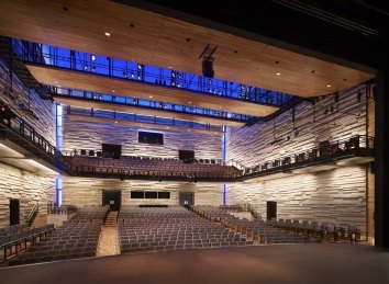 Moody Performance Hall Stage View