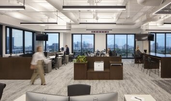 Investment Firm Open Office