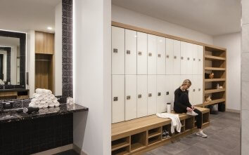 Investment Firm Locker Room