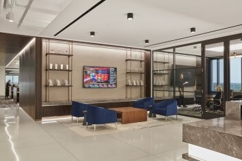Investment Firm Lobby