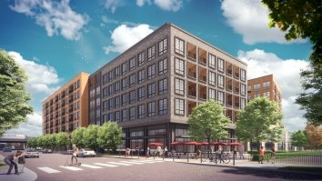 The Juniper Commerce Street rendering