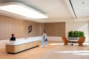 Peloton front desk