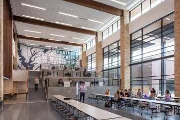 Panther Creek HS Cafeteria 