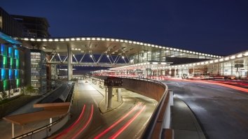 BNA Approach Photo at Night