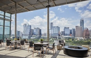 Austin Rooftop Terrace - Not Corgan Design