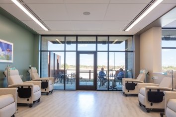 NexCore Prescott Cancer Center Infusion Room Patio