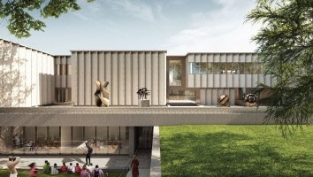 Princeton University art museum rendering