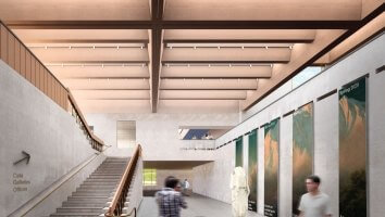 Princeton University art museum rendering 