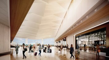 HOU west concourse departure