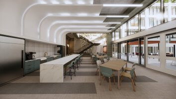 Atlanta AAC break room rendering