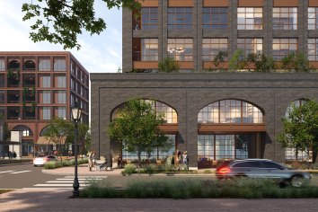 Westside multifamily turnrow rendering