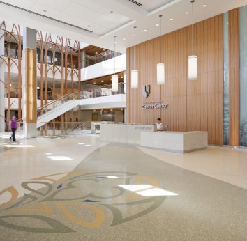 Duke Cancer Center interior