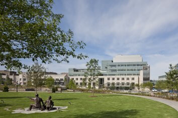 Duke cancer center garden