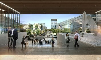 Campbell Soup Gateway master plan rendering