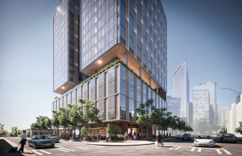 Charlotte hotel rendering