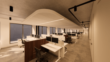 DC Office workspace rendering