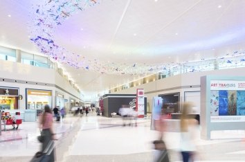 DAL Love Field Terminal Modernization Interior Lobby