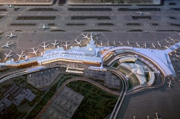 JFK T6 Aerial Rendering