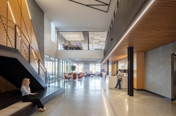 Vari Coppell Lobby Staircase