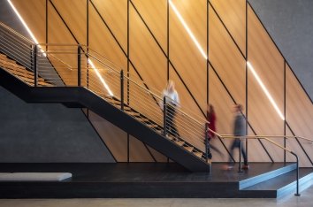 Vari Coppell Lobby Staircase