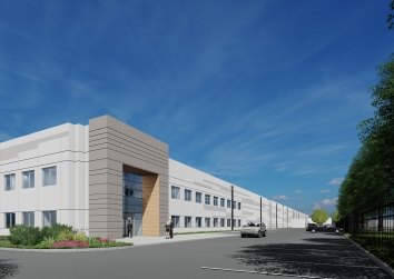 exterior view of data center