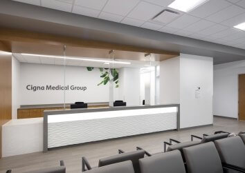 Cigna Medical Group SkySong Health Center TI Front Desk Small