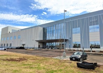 exterior view of data center
