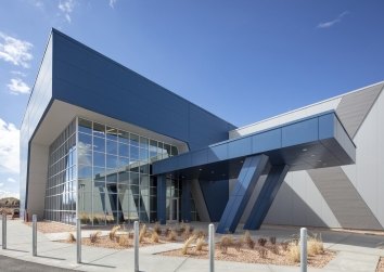 exterior of data center