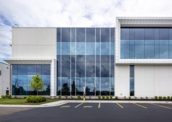 exterior view of data center