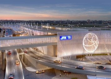 Image of JFK T6 from above