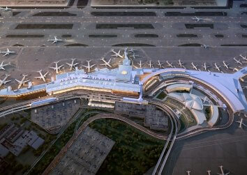 JFK T6 Aerial Rendering
