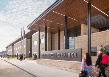 Panther Creek HS Entrance