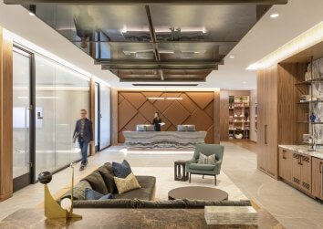 Financial Company Dallas_client lobby