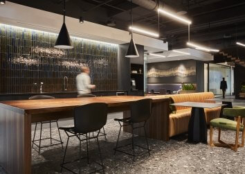 Financial Company ATX Breakroom