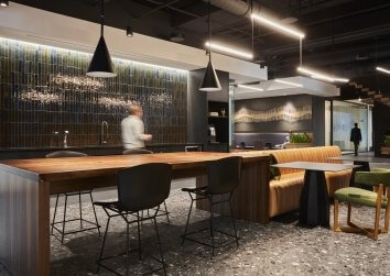 Financial Company ATX Breakroom