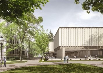 Princeton University Art Museum outdoor view