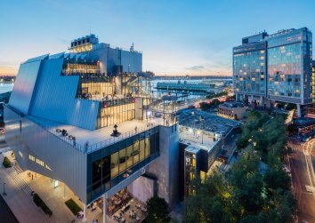 Whitney Museum aerial view