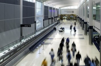 IAH George Bush Intercontinental Airport Terminal E Hallway Small