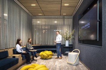 small meeting room in office