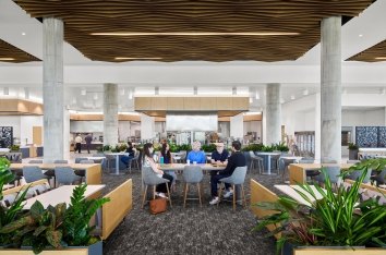Wells Fargo cafeteria