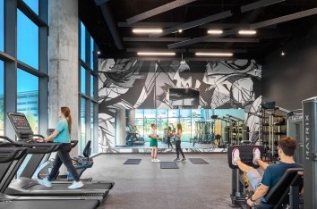 Wells Fargo fitness center